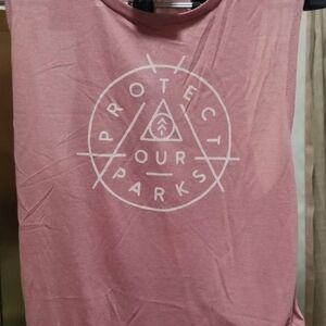 Parks Project Dusty Rose Graphic Tank